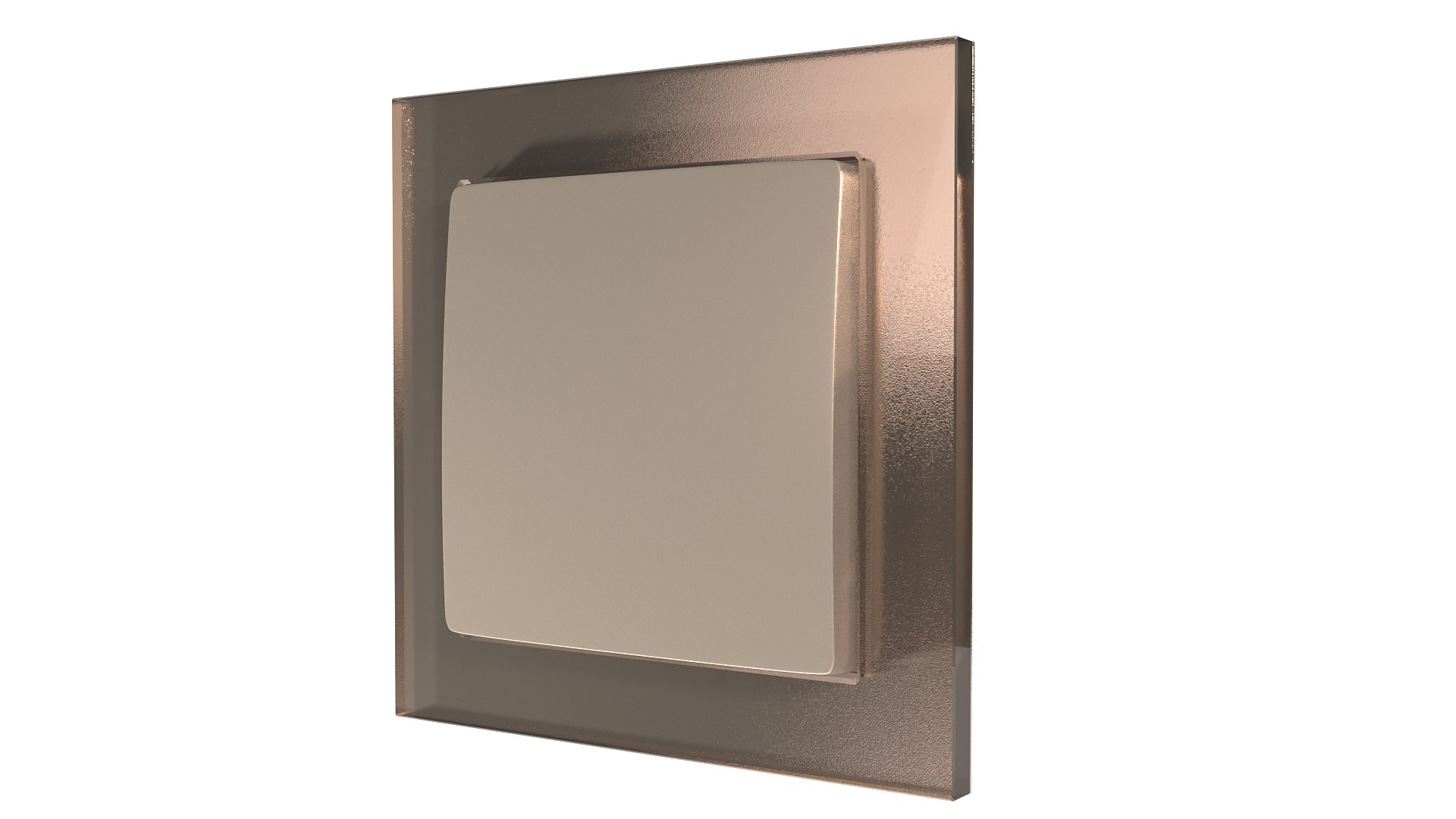 Switch Brass Glass Frame 3D Model - TurboSquid 2005354