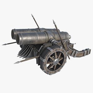 3D model Fantasy cannon