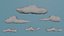 Cartoon Clouds- 10 Pack - Free