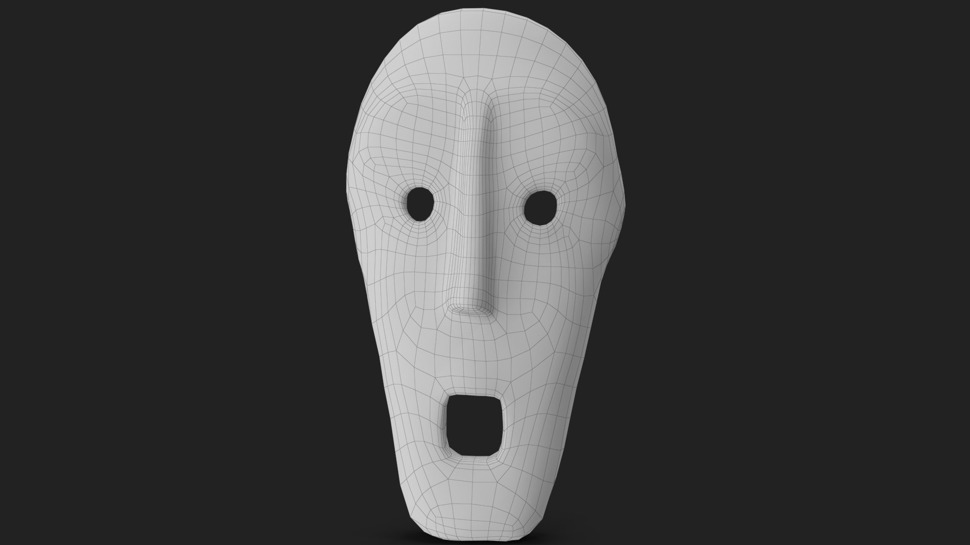 African Congo Mask 5 3D model https://p.turbosquid.com/ts-thumb/cR/Mwo7hC/mK/wireframe_02/jpg/1742810134/1920x1080/fit_q87/38b71b7092077478f0ce50d4744fe38d3b322370/wireframe_02.jpg