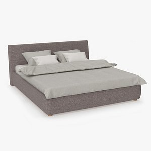 Double Bed with Headboard
