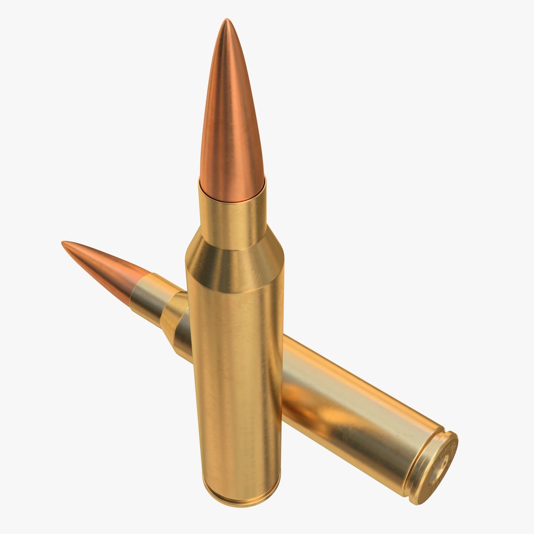 3D Cartridge 338 Lapua Magnum - TurboSquid 1340395
