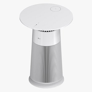 3D LG Puricare Objet collection aero furniture