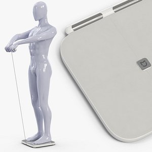 Xiaomi S800 Body Composition Scale With Mannequin