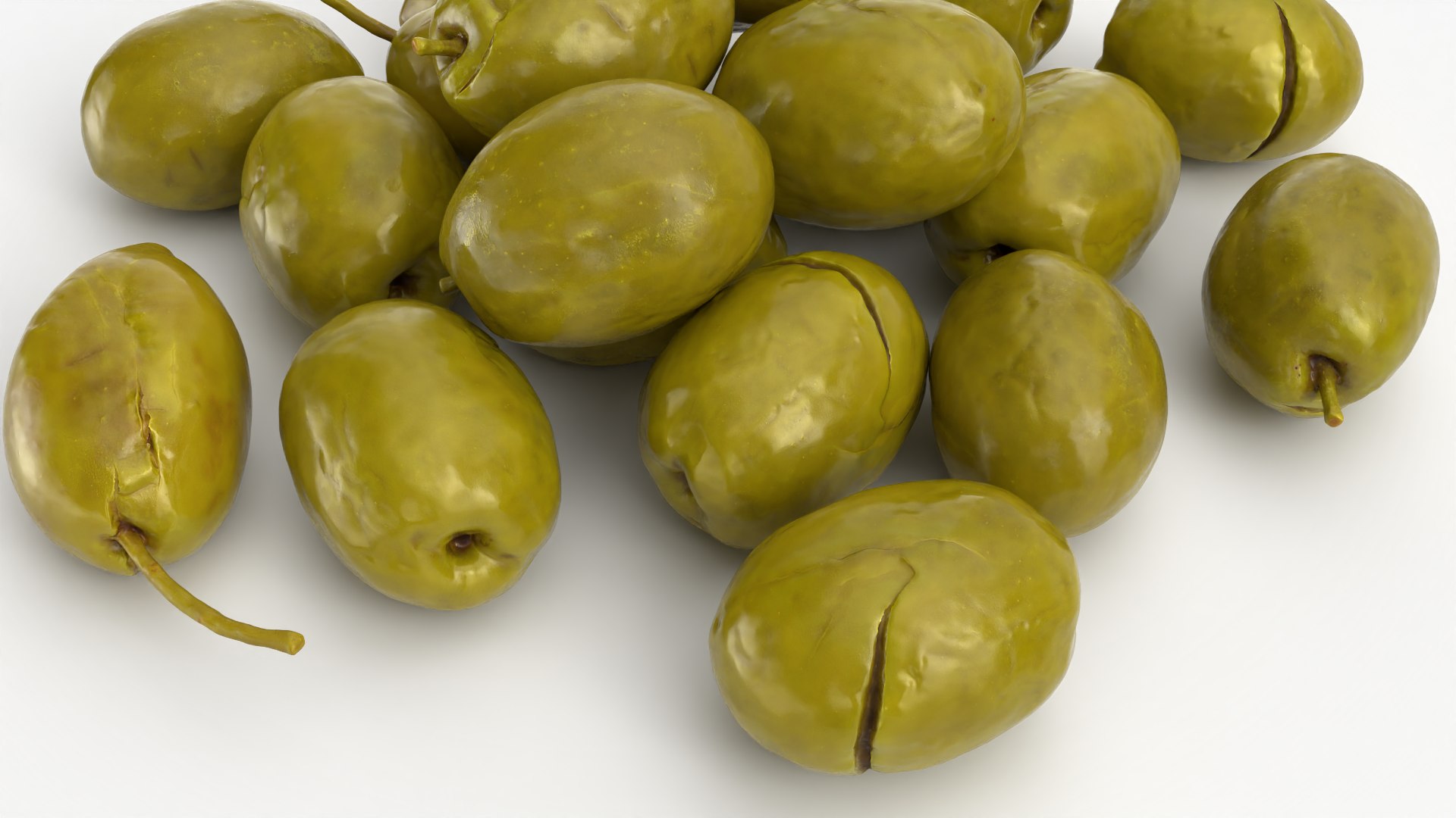3D Cracked Green Olives https://p.turbosquid.com/ts-thumb/cR/Y0KgtX/Jf/bowlcrackedolive_0008/png/1778434153/1920x1080/fit_q87/2cced7fa4e627daa854f28ae433e569decac82e2/bowlcrackedolive_0008.jpg
