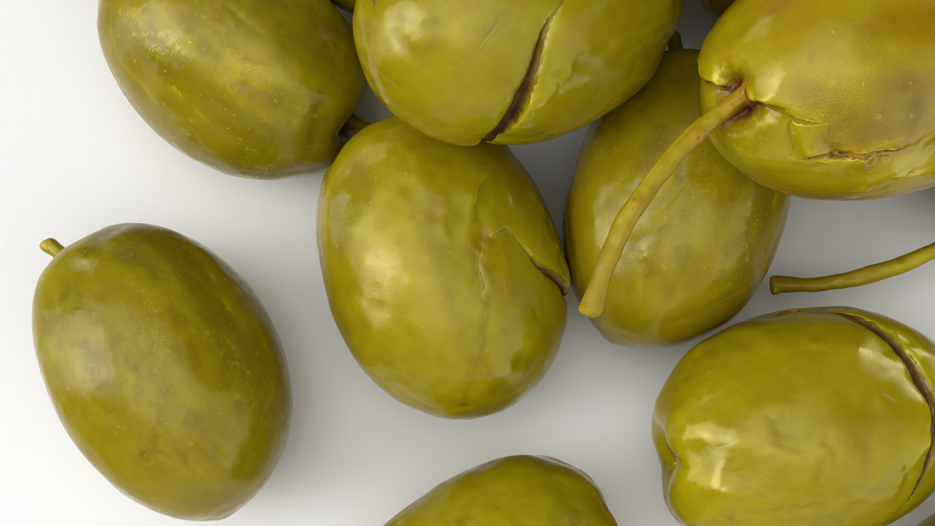 3D Cracked Green Olives https://p.turbosquid.com/ts-thumb/cR/Y0KgtX/Sd/bowlcrackedolive_0003/png/1778434134/1920x1080/fit_q87/d376be49f9caba8993923777533b6c94415d0181/bowlcrackedolive_0003.jpg