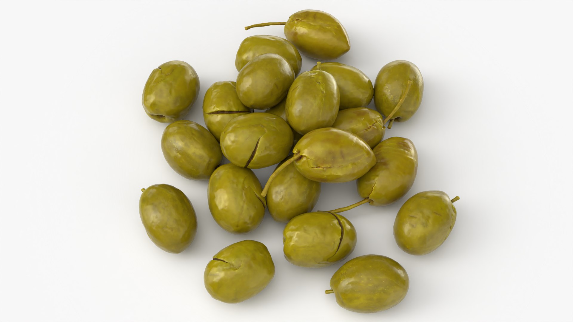 3D Cracked Green Olives https://p.turbosquid.com/ts-thumb/cR/Y0KgtX/gy/bowlcrackedolive_0002/png/1778434118/1920x1080/fit_q87/e1ca61b88f52c96ef318a1d556e0c33a513e4538/bowlcrackedolive_0002.jpg