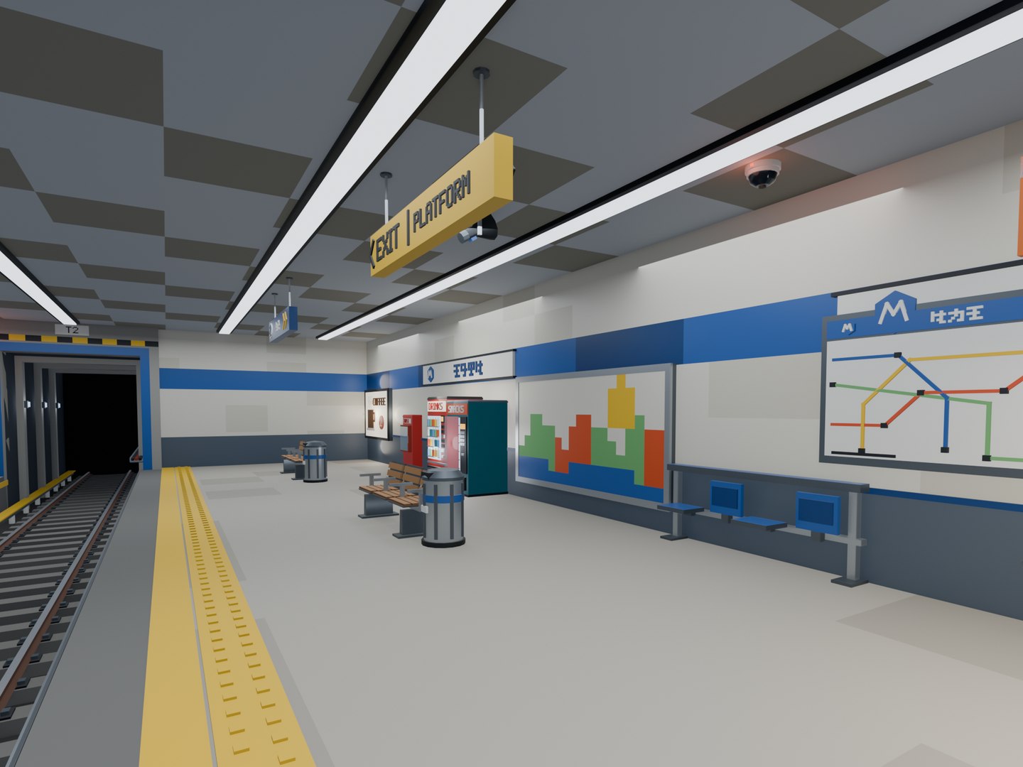 Low Poly Subway Station Platform - 54 Game Ready Models 3D model https://p.turbosquid.com/ts-thumb/cR/ajUX2M/DG/09_far_wall_mural_map_ads_vending_benches_hanging_signs/png/1791904814/1920x1080/fit_q87/5e1667850f34273a6b1970249523b3aa64c752de/09_far_wall_mural_map_ads_vending_benches_hanging_signs.jpg