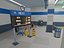 Low Poly Subway Station Platform - 54 Game Ready Models