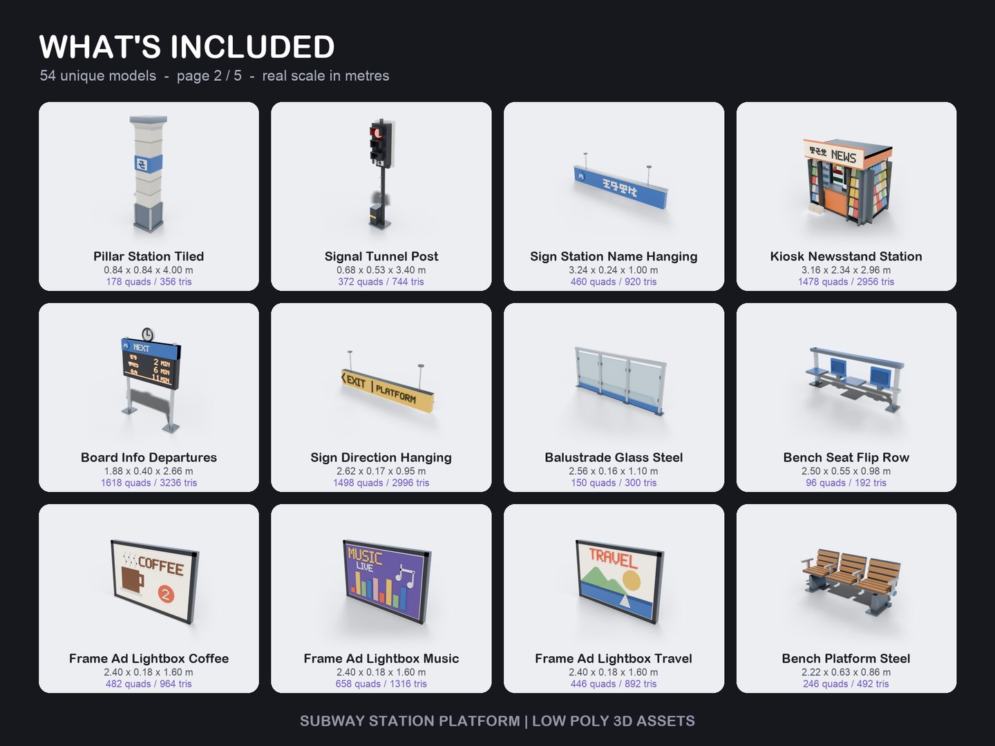 Low Poly Subway Station Platform - 54 Game Ready Models 3D model https://p.turbosquid.com/ts-thumb/cR/ajUX2M/J0/20_included_2/png/1791904976/1920x1080/fit_q87/c3a4a94338f076a8528e5a5c95c72c1aa064dffe/20_included_2.jpg