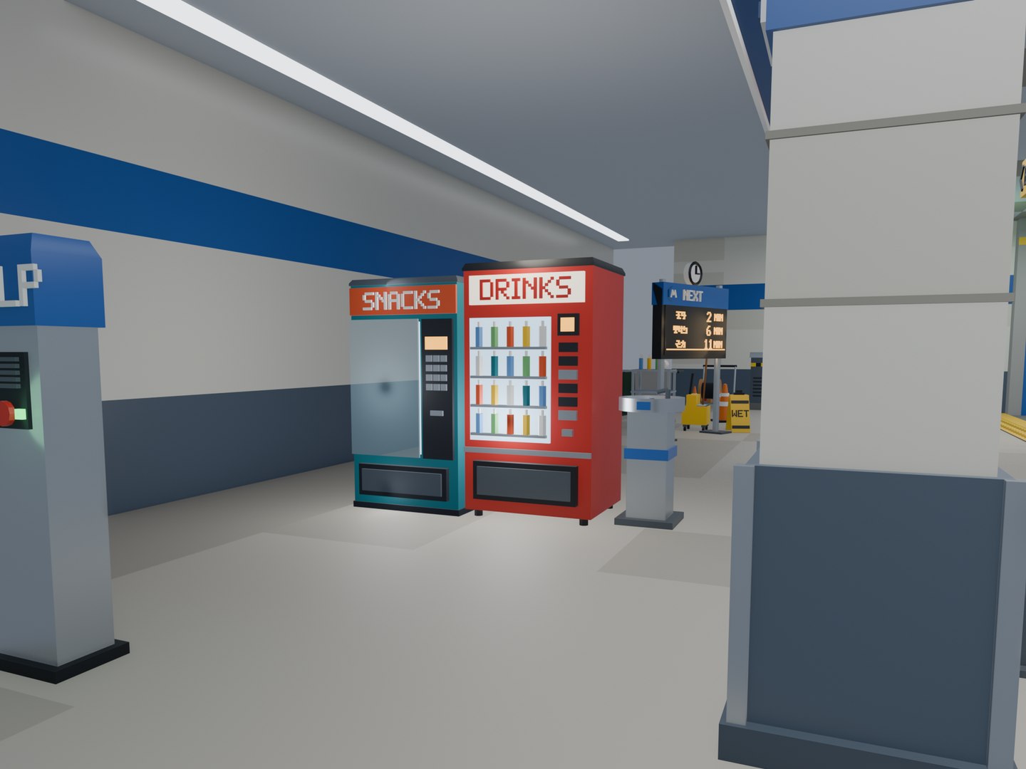Low Poly Subway Station Platform - 54 Game Ready Models 3D model https://p.turbosquid.com/ts-thumb/cR/ajUX2M/JT/08_vending_pair_fountain_help_point_bins/png/1791904782/1920x1080/fit_q87/0acaccfac673df5e29d7d8df10464d0eb0749df3/08_vending_pair_fountain_help_point_bins.jpg