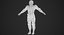 3D sci-fi soldier rigged model