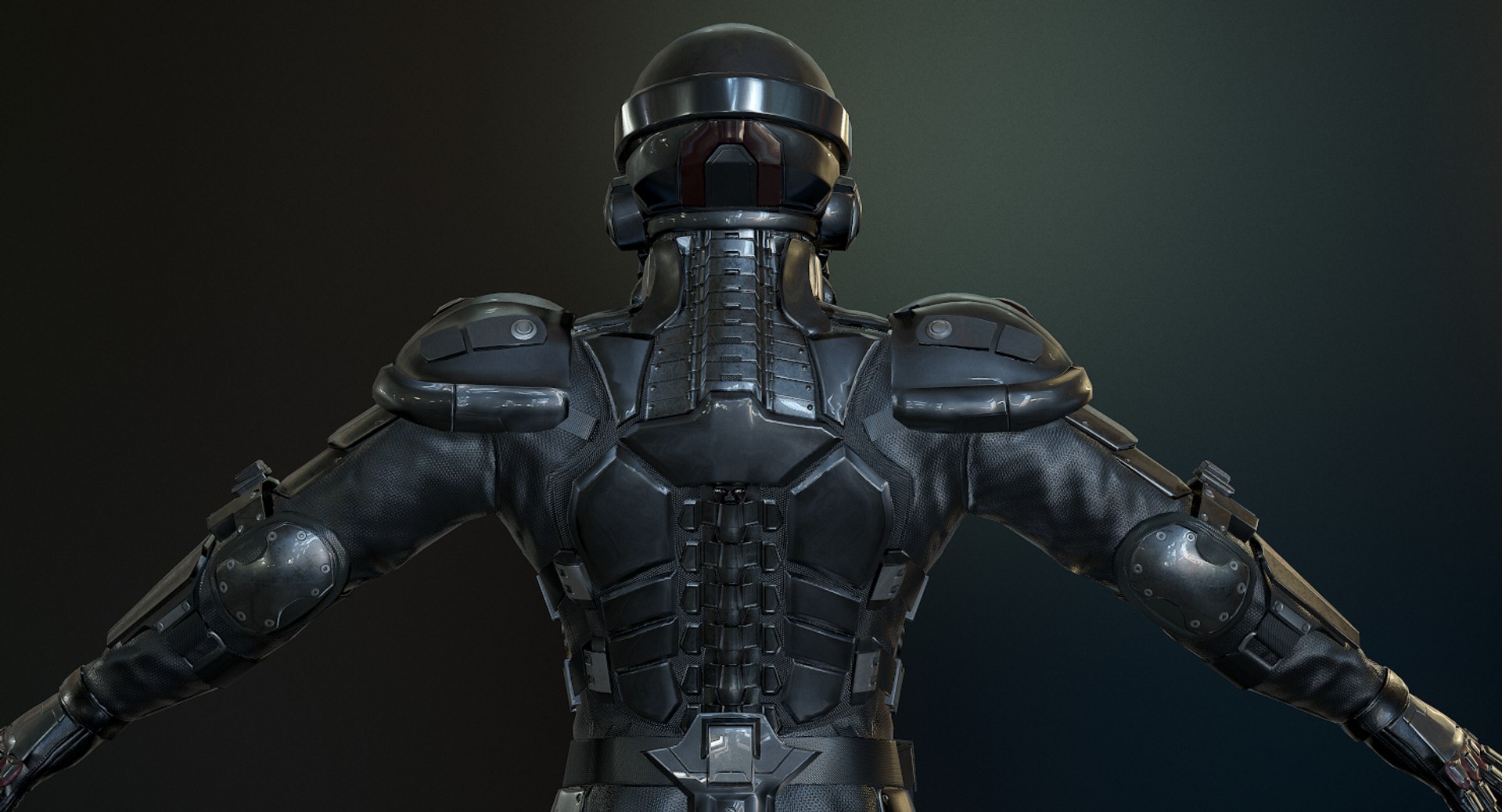 3D sci-fi soldier rigged model - TurboSquid 1405657