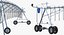 Four Wheel Lateral Move Irrigation System