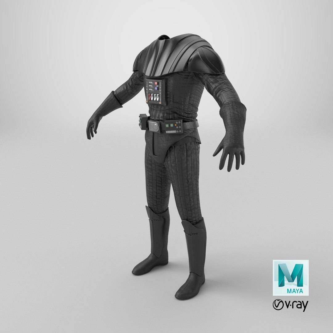 3D Star Wars Darth Vader Suit model https://p.turbosquid.com/ts-thumb/cR/i6mXQB/MJ/stemcell_maya_vray_render/png/1768489390/1920x1080/fit_q87/c7cf0d93e98df68ebdb62f1c6ac95262ad32747b/stemcell_maya_vray_render.jpg