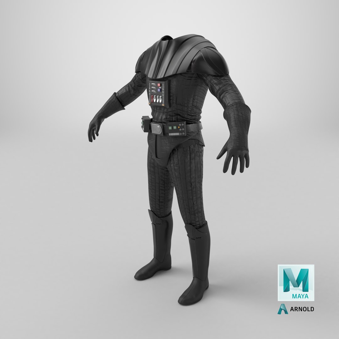 3D Star Wars Darth Vader Suit model https://p.turbosquid.com/ts-thumb/cR/i6mXQB/YC/stemcell_maya_arnold_render/png/1768489388/1920x1080/fit_q87/5e4b242e786fff332b414725ea74e8e28a0fb137/stemcell_maya_arnold_render.jpg
