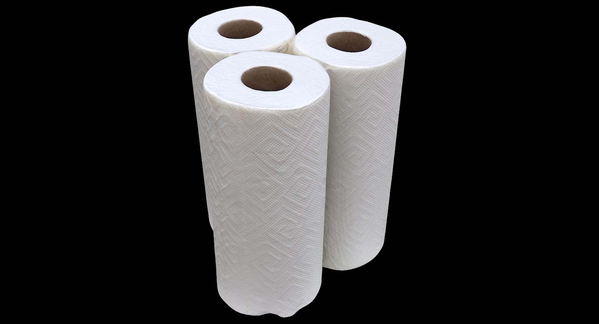 Paper Towel Rolls 3D - TurboSquid 1305175