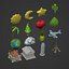 Polygonal Pack 3D model