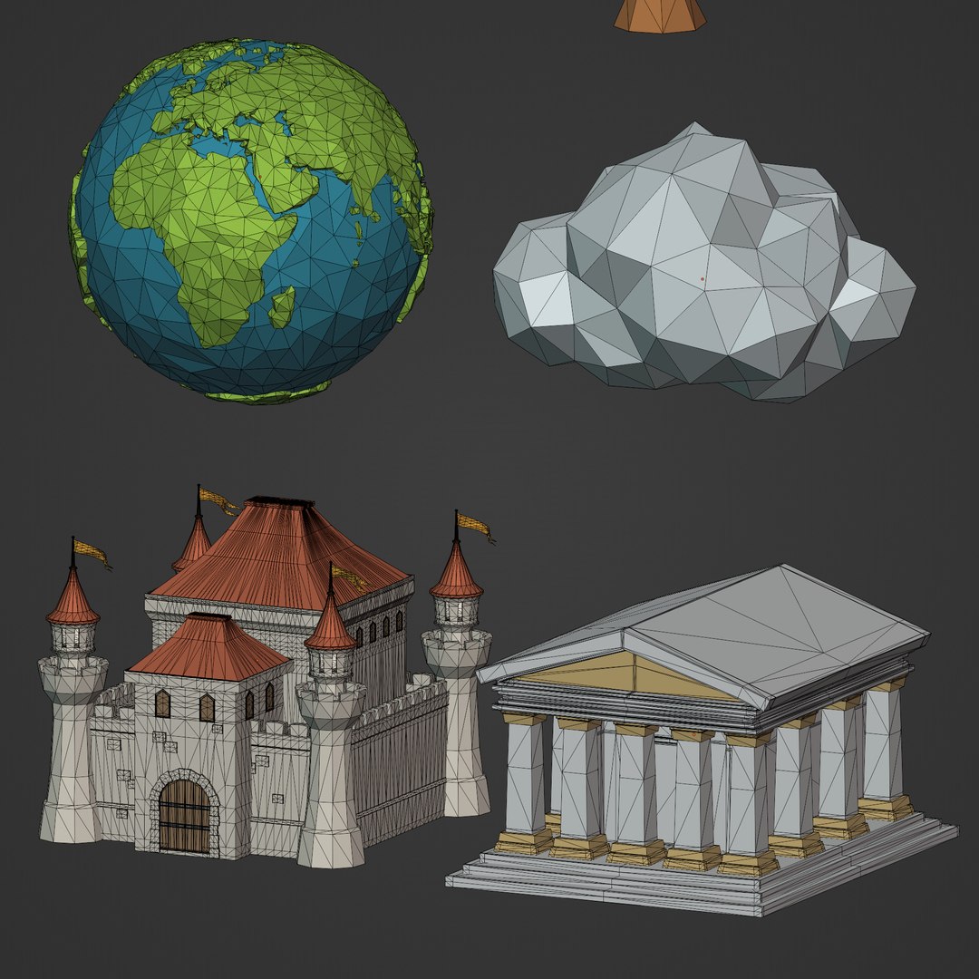 Polygonal Pack 3D model https://p.turbosquid.com/ts-thumb/cR/rhUaMo/Qn/i14/jpg/1762031089/1920x1080/fit_q87/af6db407cdf0e4b70bb9aa92b1857c78d00e3cf5/i14.jpg