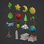 Polygonal Pack 3D model