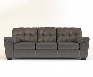 3D leather sofa model