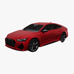 Audi RS7 Sportback 2020 3D model