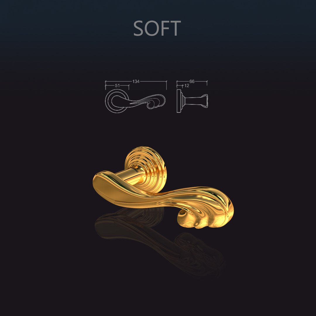 3d Door Handles Model