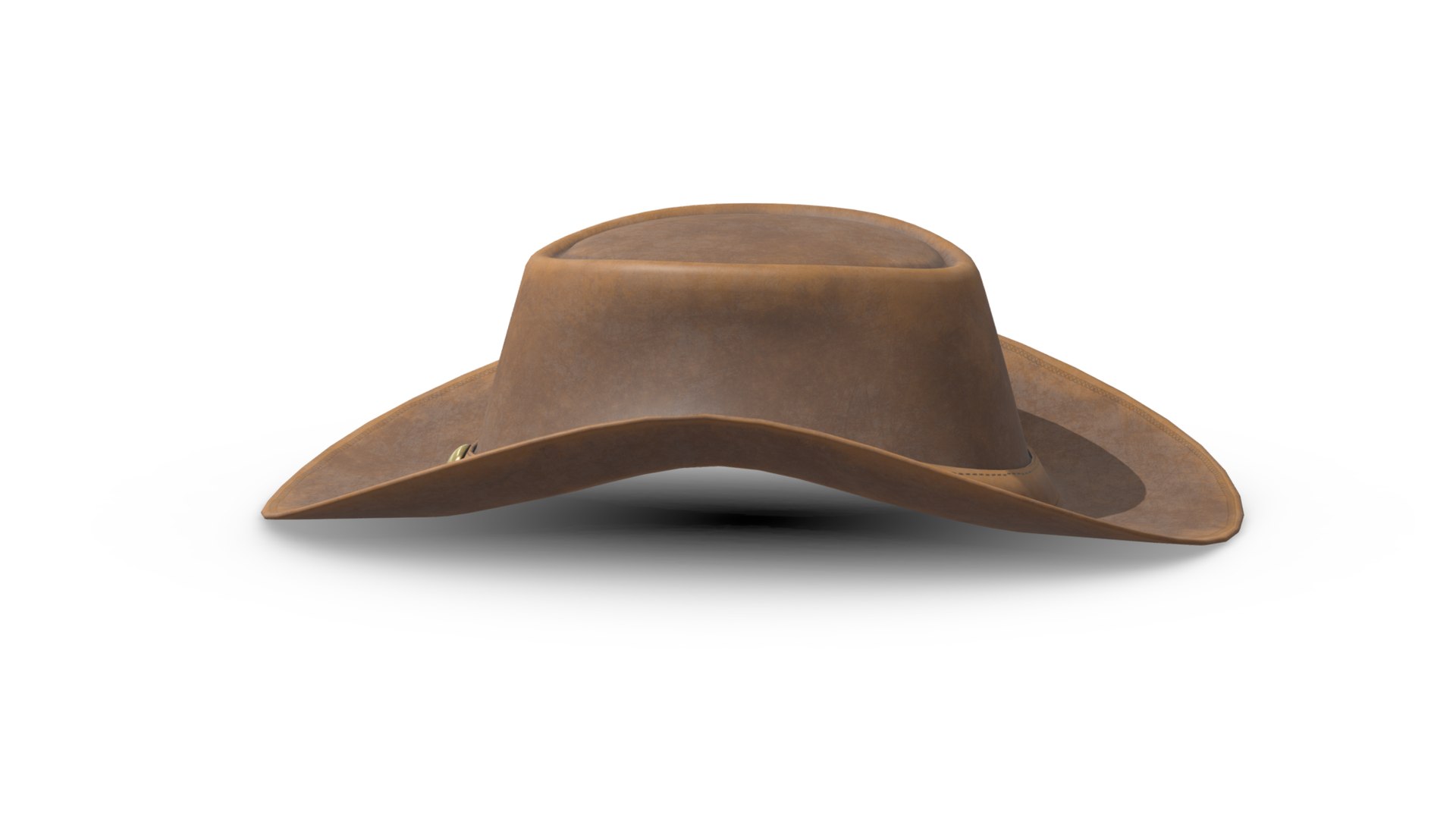 Cowboy Hat Low Poly PBR Realistic Model - TurboSquid 1930518