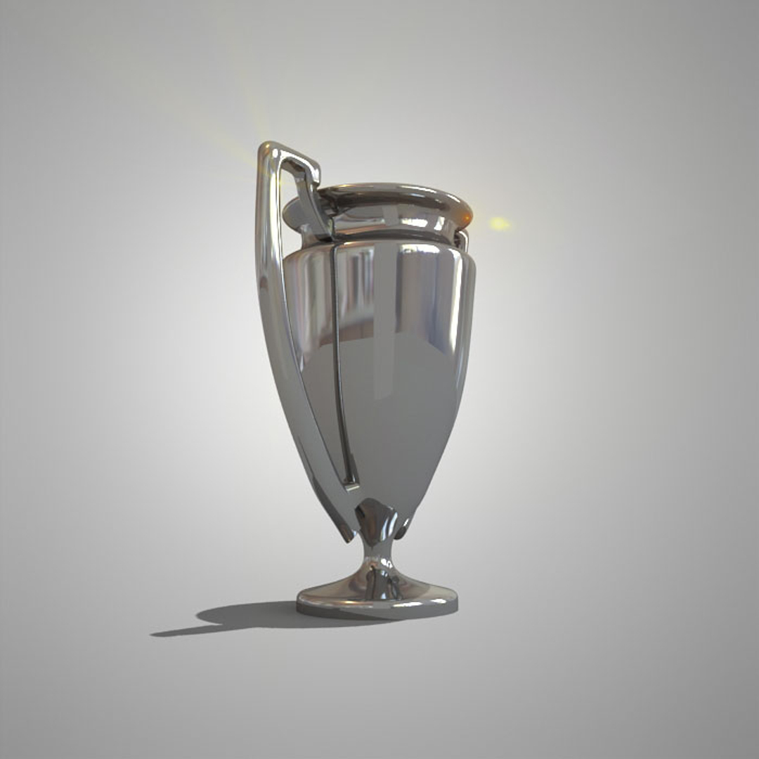 3d model cup soccer