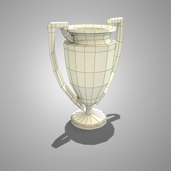 3d model cup soccer