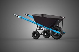 ELECTRIC THREE WHEEL RIM HUB MOTOR WHEELBARROW ENGINE BARROW KIT 3D