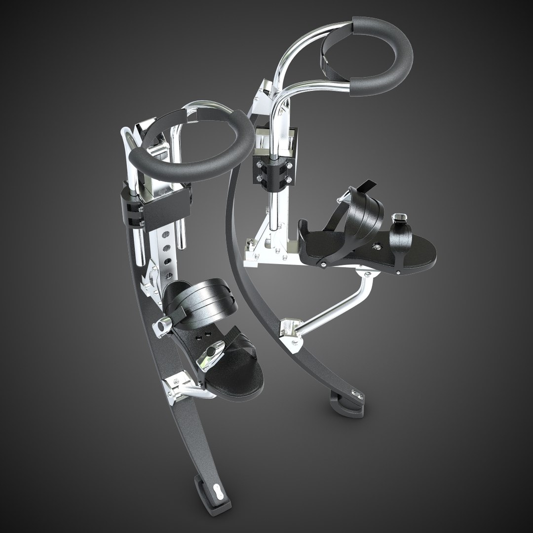 jumping stilt 1 3d model