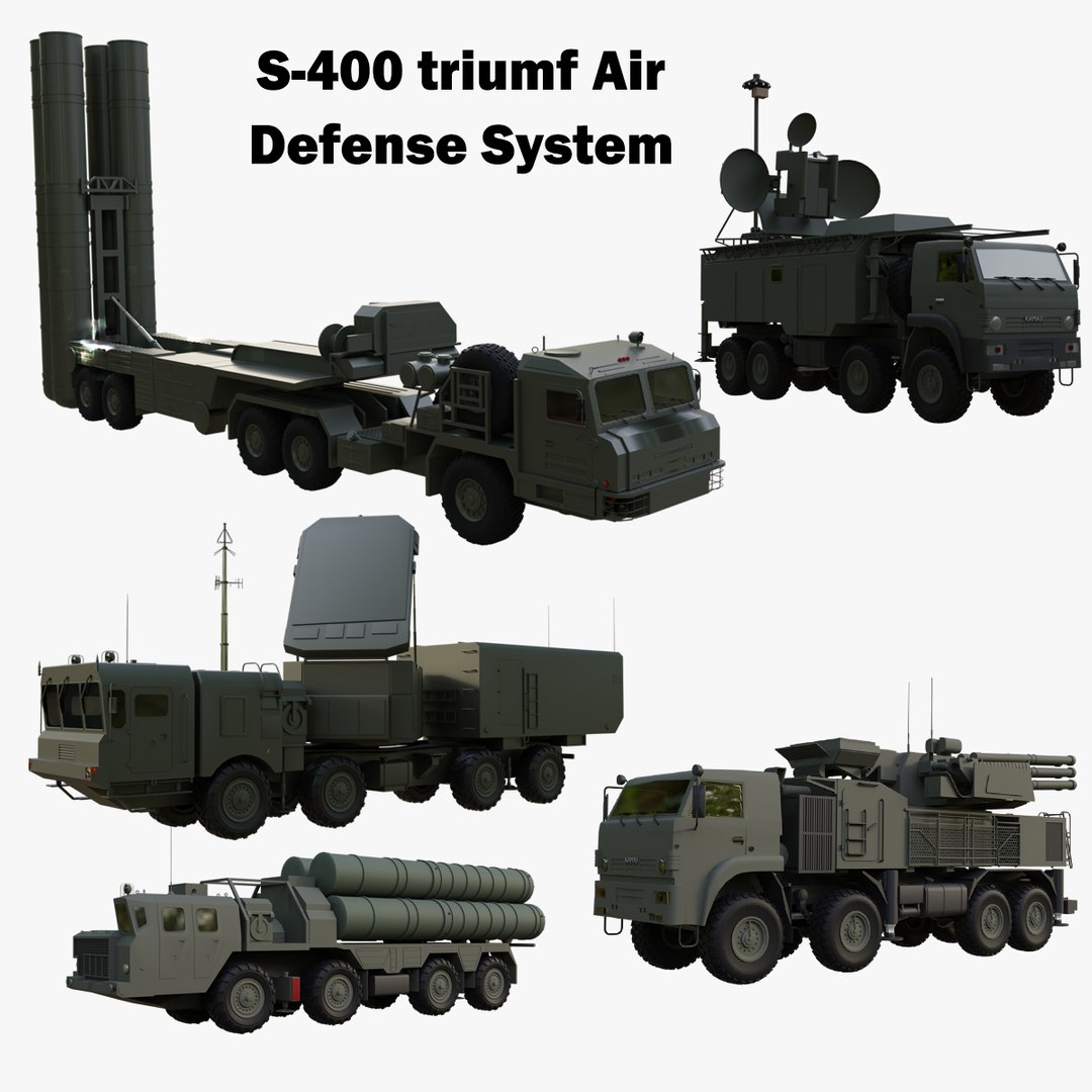 9m83 Missiles S-300v 3d Model