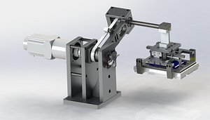 angle automatic adjustment mechanism 3D