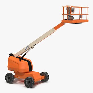 telescopic boom lift generic 3d max