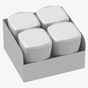 Chewing Gum Packs Type 02 Full and Missing Blank or Generic Label