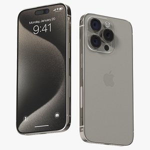 Apple IPhone 15 Pro Natural Titanium
