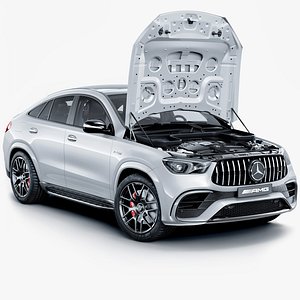 3D Mercedes-Benz GLE AMG Coupe 2021