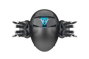 3D model AI drone