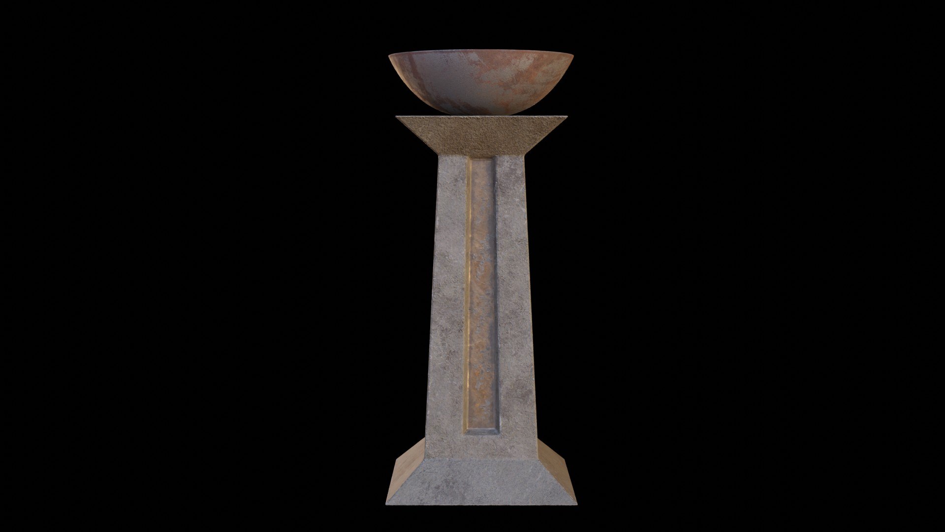 Ancient Egyptian Brazier 3D - TurboSquid 2222168