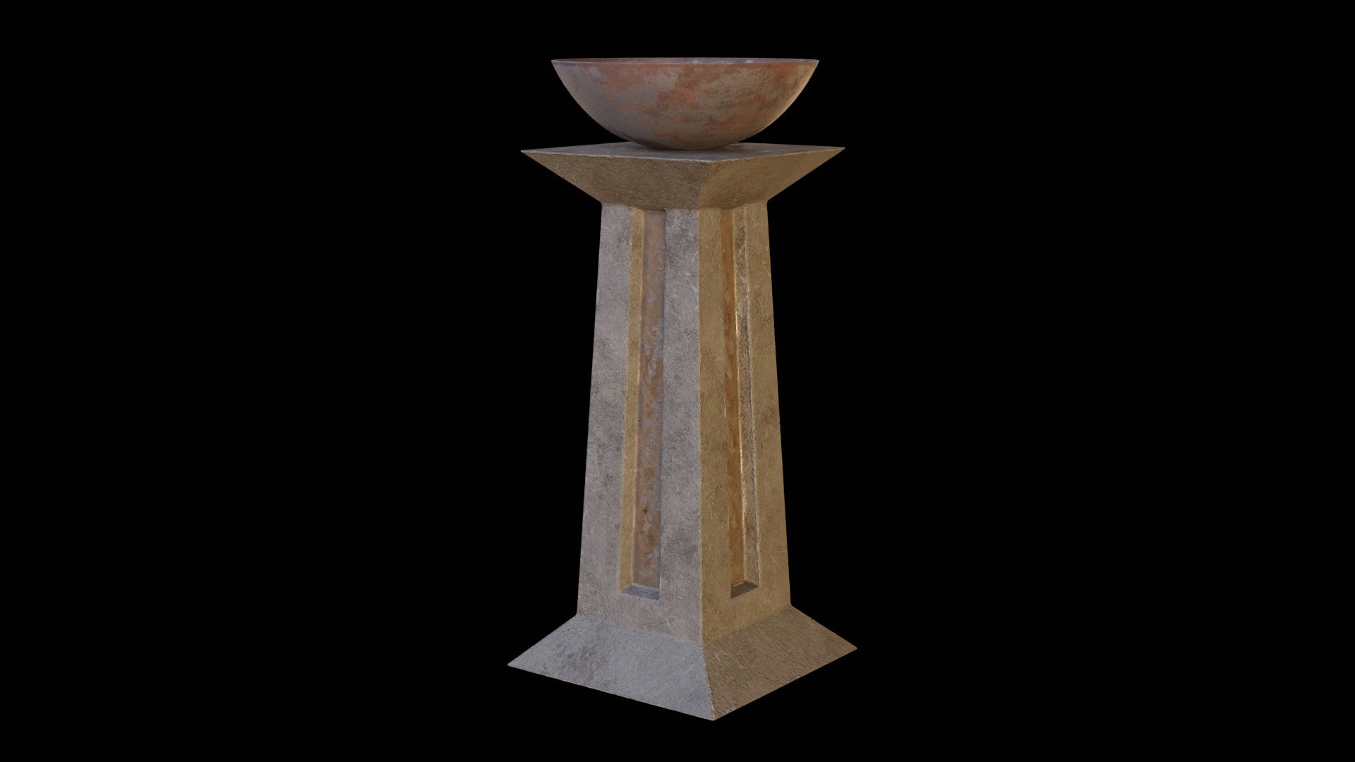 Ancient Egyptian Brazier 3D - TurboSquid 2222168