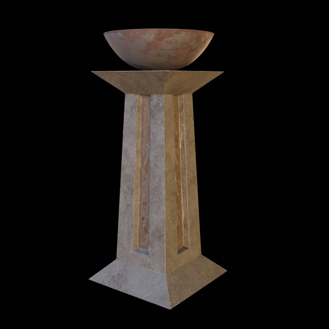 Ancient Egyptian Brazier 3D - TurboSquid 2222168