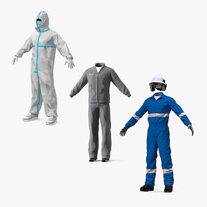 3D Industrial Protective Clothing Collection