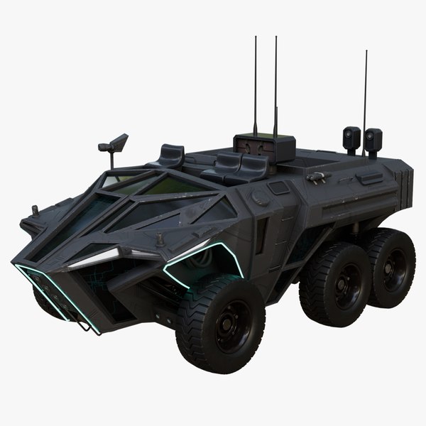 Futuro veículo de combate de infantaria IFV Sci Fi Military Modelo 3D ...