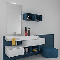 Bathroom furniture set Arcom Escape 6
