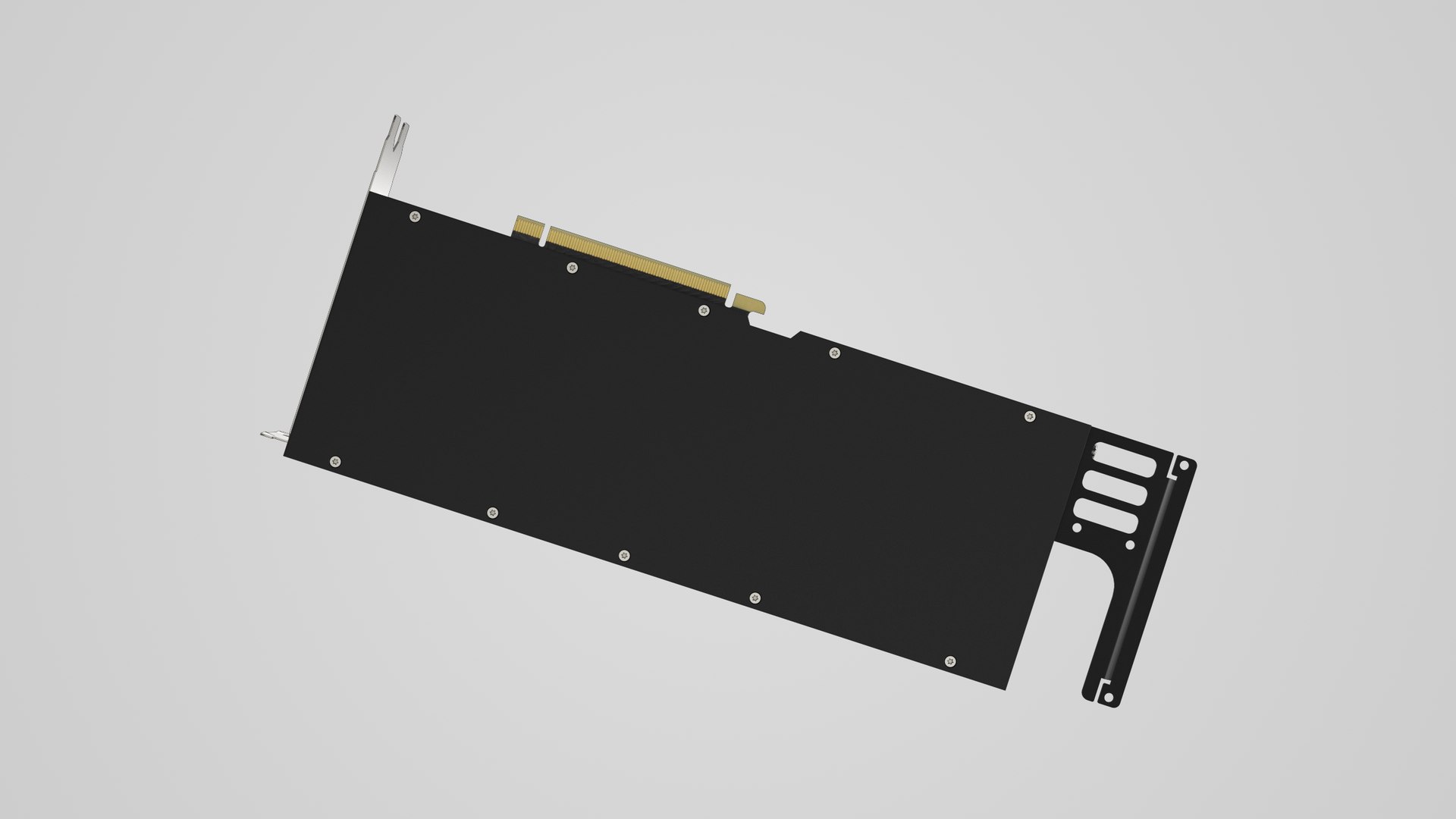3D NVIDIA A40 Card GPU 48GB PCIe model https://p.turbosquid.com/ts-thumb/cS/hJUkXw/Kj/genericgraphiccardvideocardnvidiagenericgraphiccardvideocardnvidia_00011/png/1752611173/1920x1080/fit_q87/4d93b781e1911738d0c5406a22c555c3f7d8ef36/genericgraphiccardvideocardnvidiagenericgraphiccardvideocardnvidia_00011.jpg