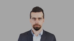 jack dorsey 3D Model