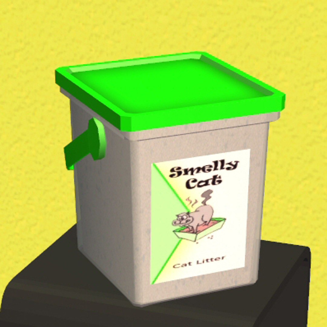 3d Cat Litter Container