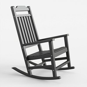 Winston All-Weather Rocking Chair 3D model