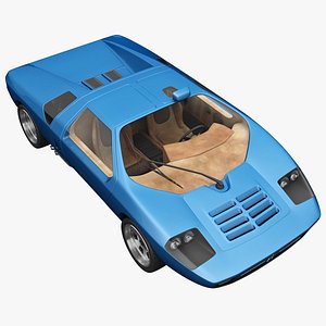 realistic supercar isdera imperator 3ds